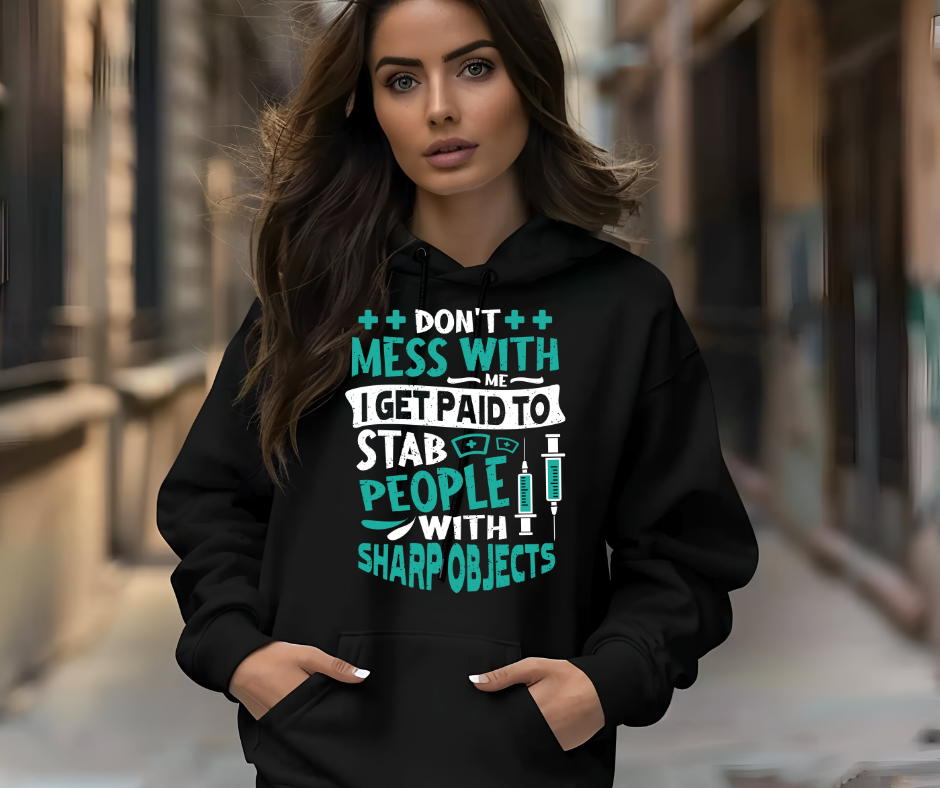 Funny Nurse Saying Royal Blue Hoodie