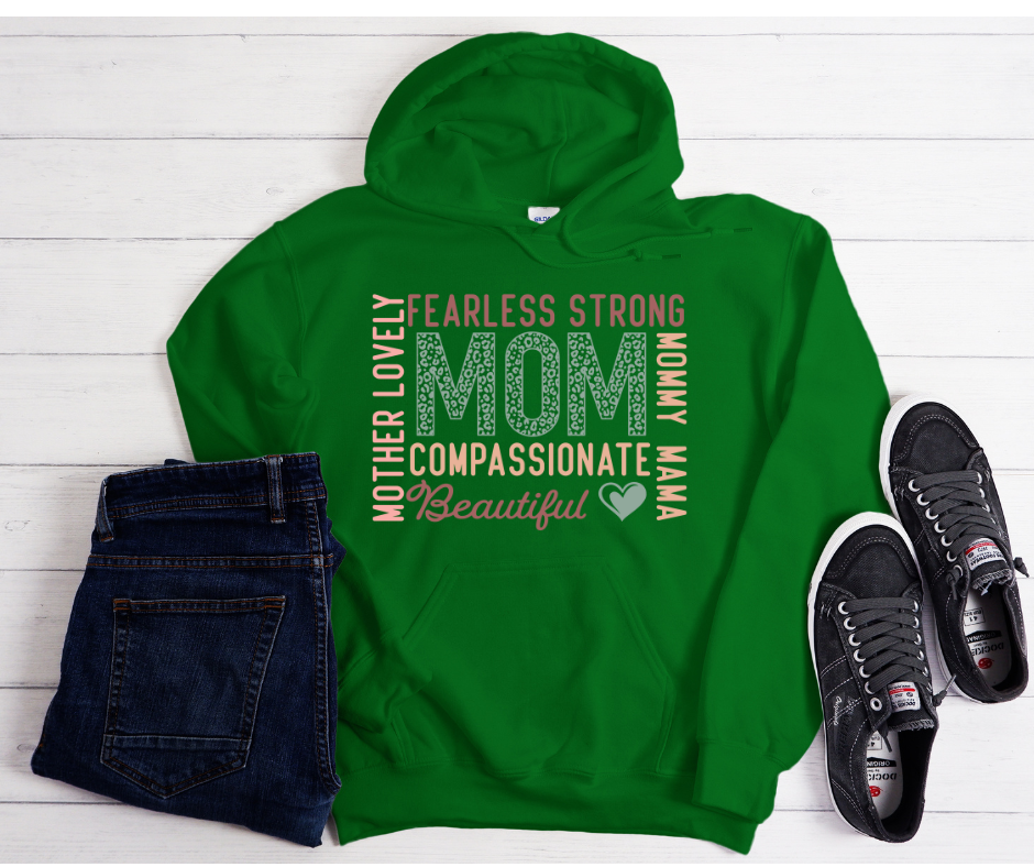 Mother's Day Gift Hoodie in Irish Green Color